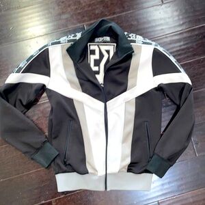 RichStar jacket zippered tracksuit hoodie bomber athletic small S top varsity
